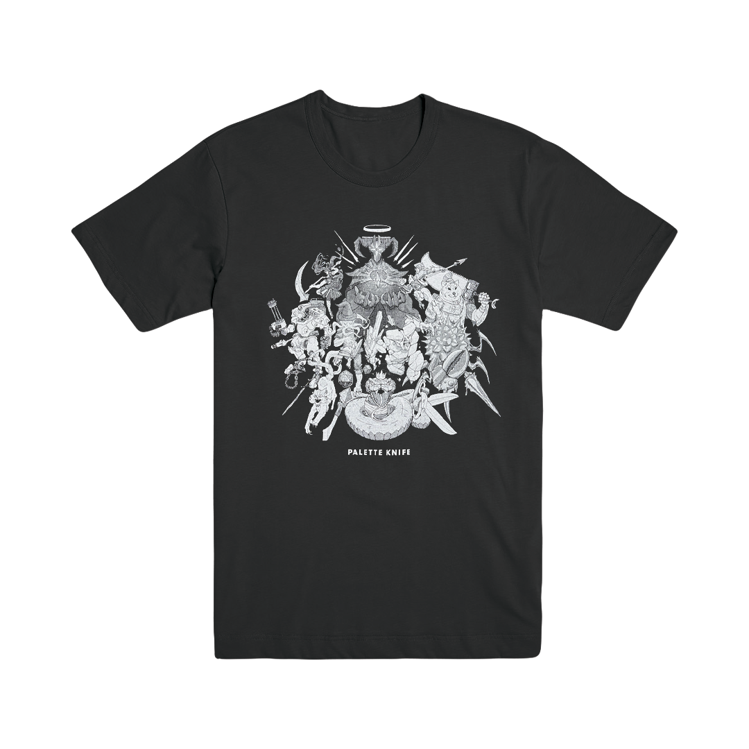 Palette Knife - New Game Black Tee