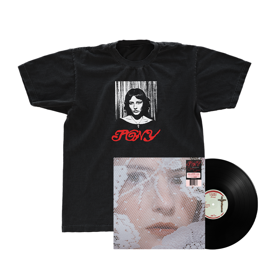 PONY- Clearly Cursed (Vinyl/Tee Bundle)