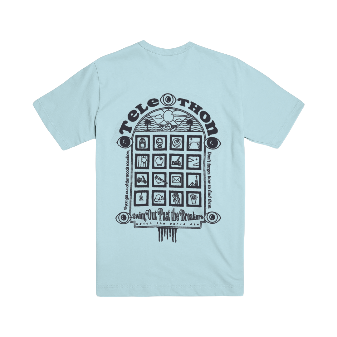 Telethon - Swim Out Tee Light Blue