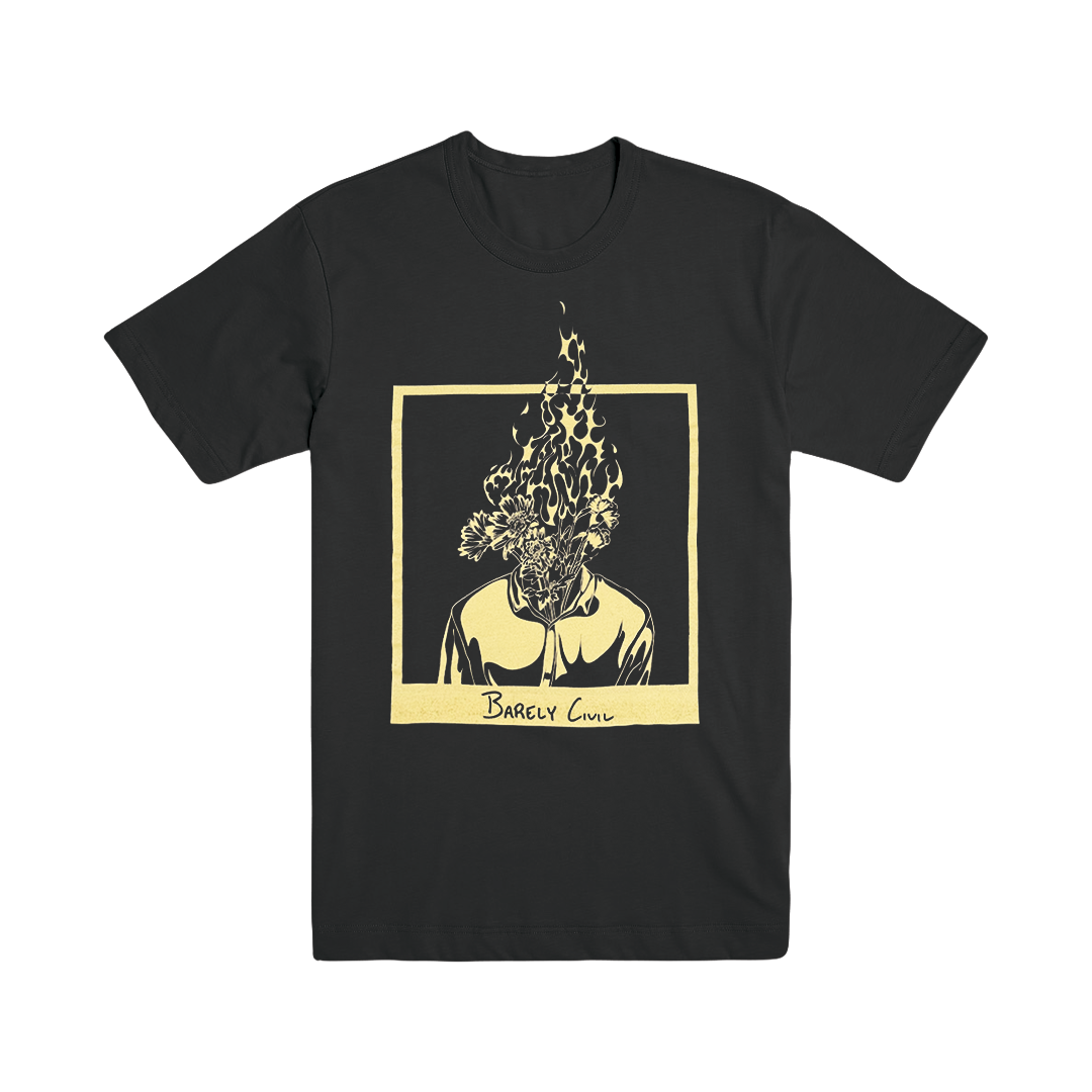 Barely Civil - Burning Head Flowers Tee
