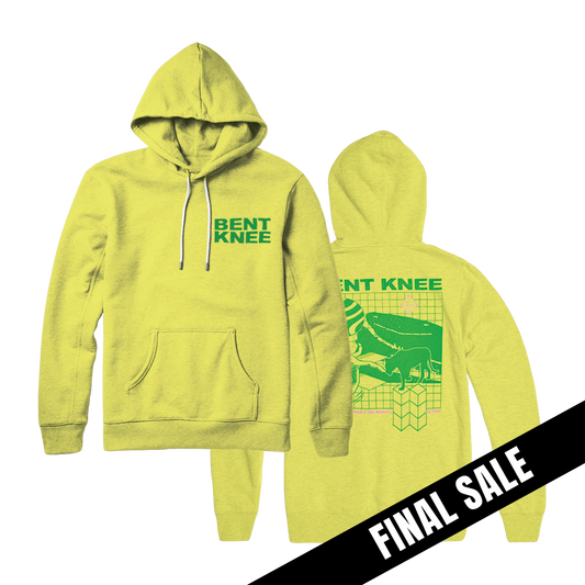 Bent Knee- Lime Hoodie