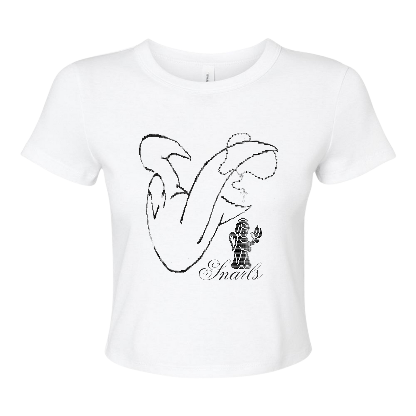 In Heaven There's Rainbows Baby Tee