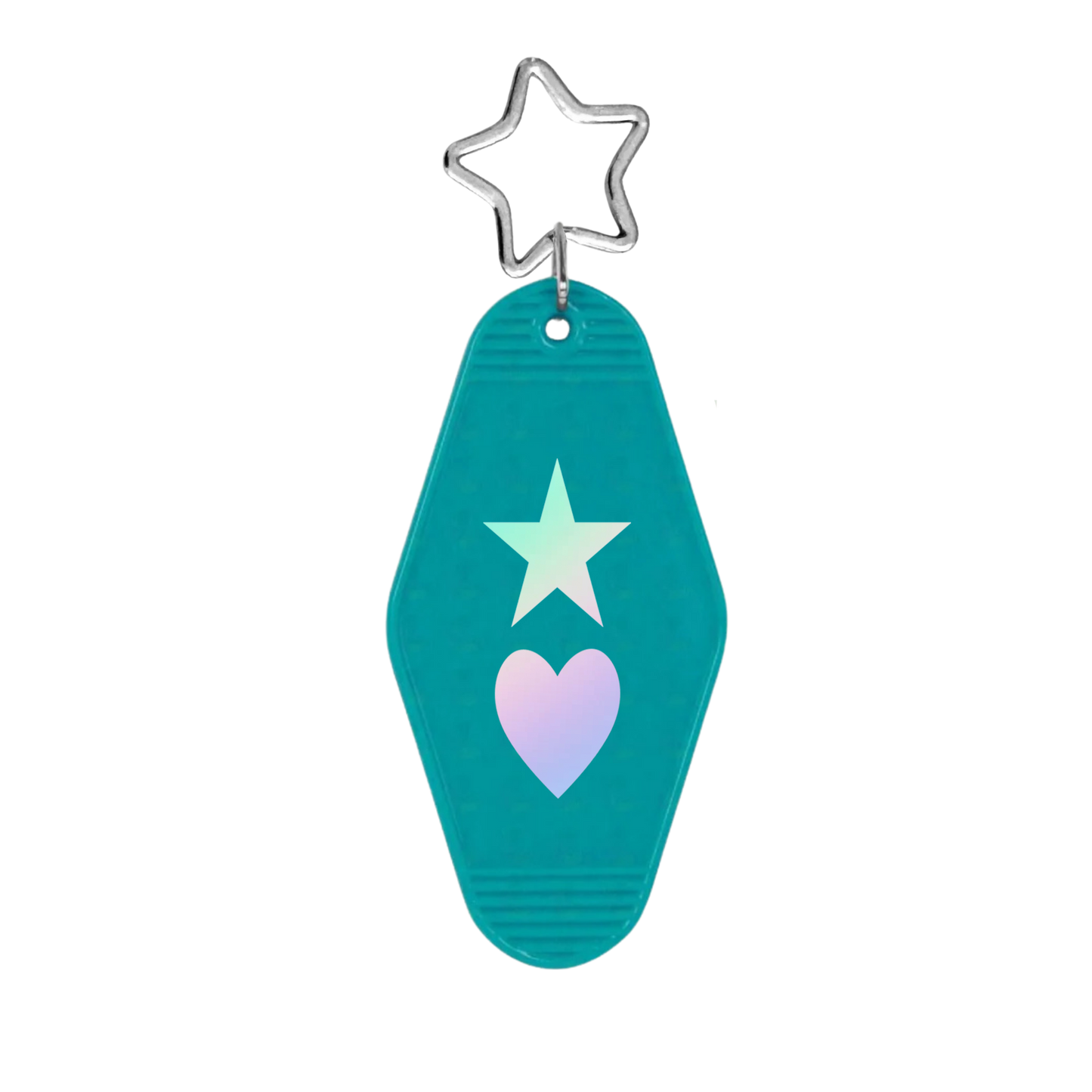 In Heaven There's Rainbows Keychain