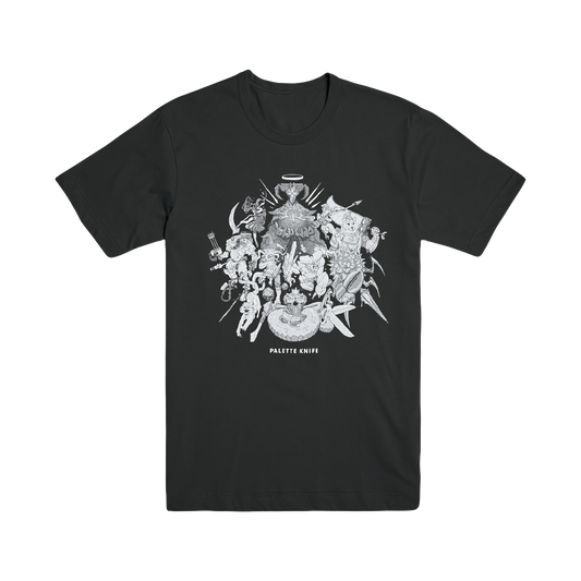 Palette Knife - New Game Black Tee
