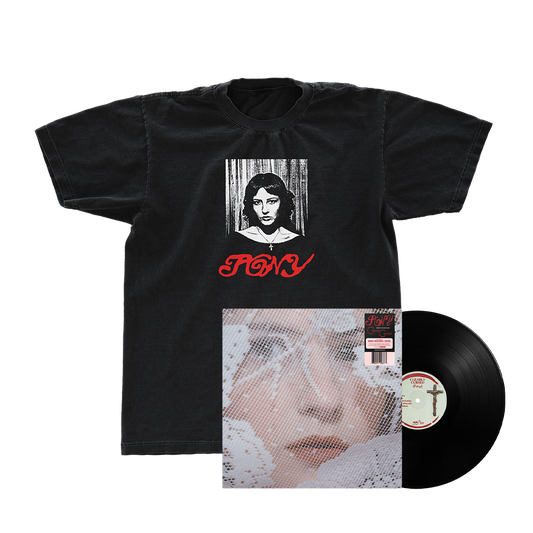 PONY- Clearly Cursed (Vinyl/Tee Bundle)