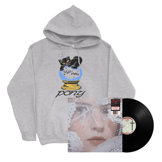 PONY- Clearly Cursed (Vinyl/Hoodie Bundle)
