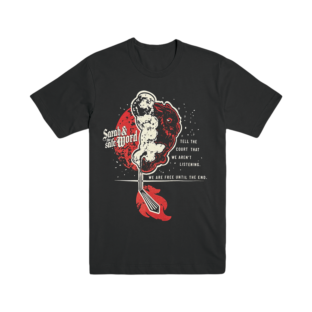 Sarah and the safe word - Match tee