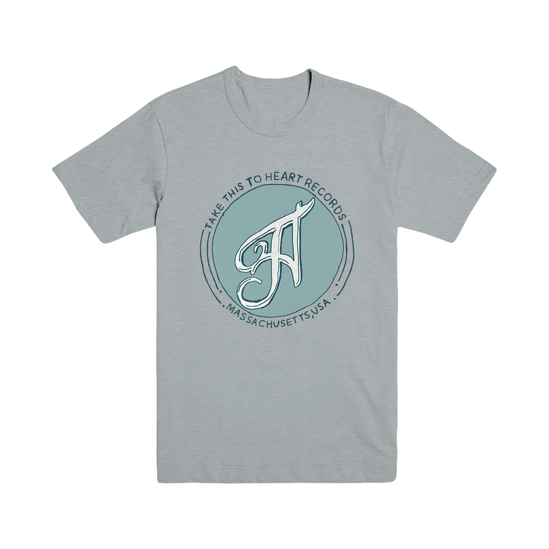 Take This To Heart - Grey Old School Tee