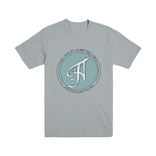 Take This To Heart - Grey Old School Tee