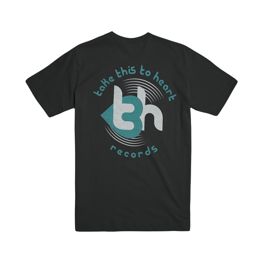 Take This To heart - Black Logo tee