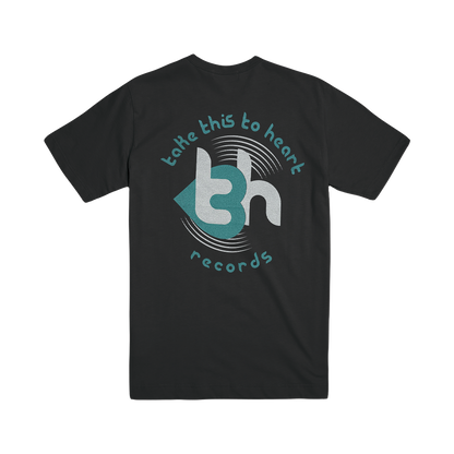 Take This To heart - Black Logo tee